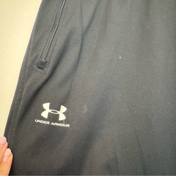 Under Armour ColdGear Sportstyle Brawler Jogger Sweatpants Black - Picture 5 of 7